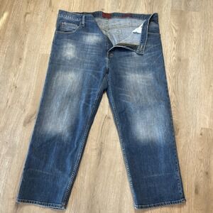 Foundry Young Men's Relaxed Straight Flex Denim 48x30 Jeans 44 X 29
